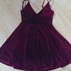 Forever 21 Velvet swing dress